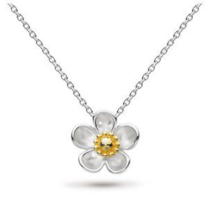 Kit Heath Flower Sterling Silver Necklace